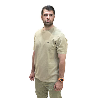 تیشرت ساده بیسکویتی کد محصولTIO9012